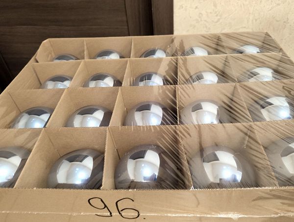 Шар елочный стекл. 8 см, [96]